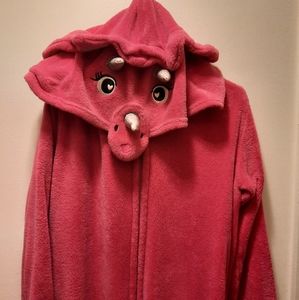 Fuzzy Dinosaur Onesie
